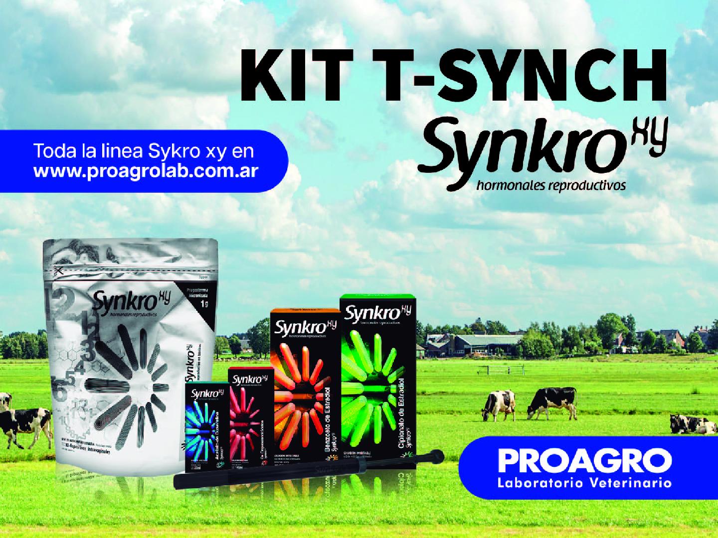 T-Synch: El protocolo Synkro Xy de Laboratorio Proagro recomendado para tambo