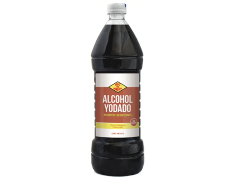 Alcohol yodado Allignani Hnos