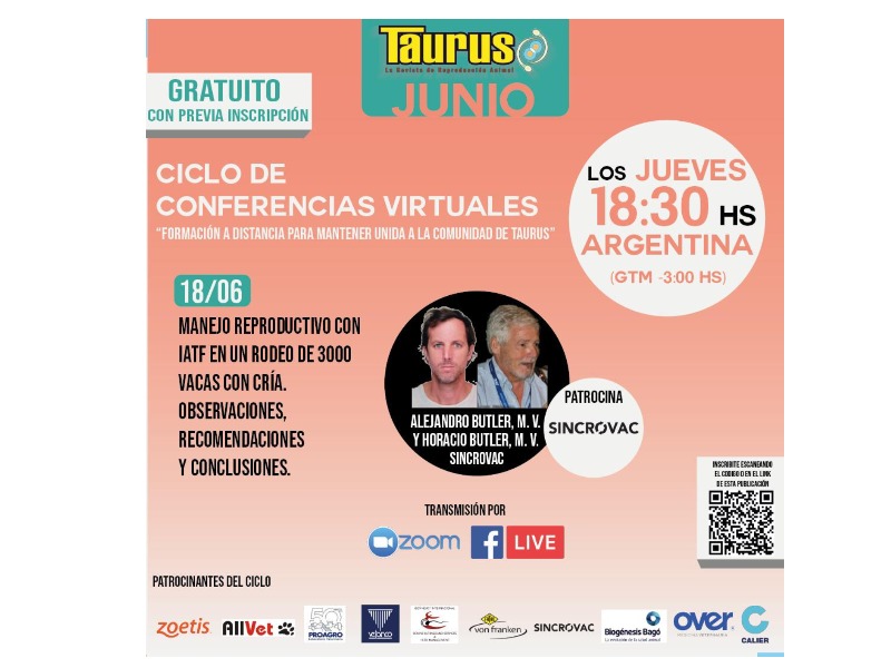 Ciclo de conferencias virtuales Revista Taurus