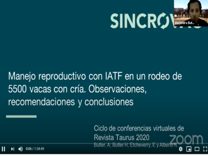 Manejo reproductivo con IATF en un rodeo de 3000 vacas con cría. Observaciones, recomendaciones y conclusiones