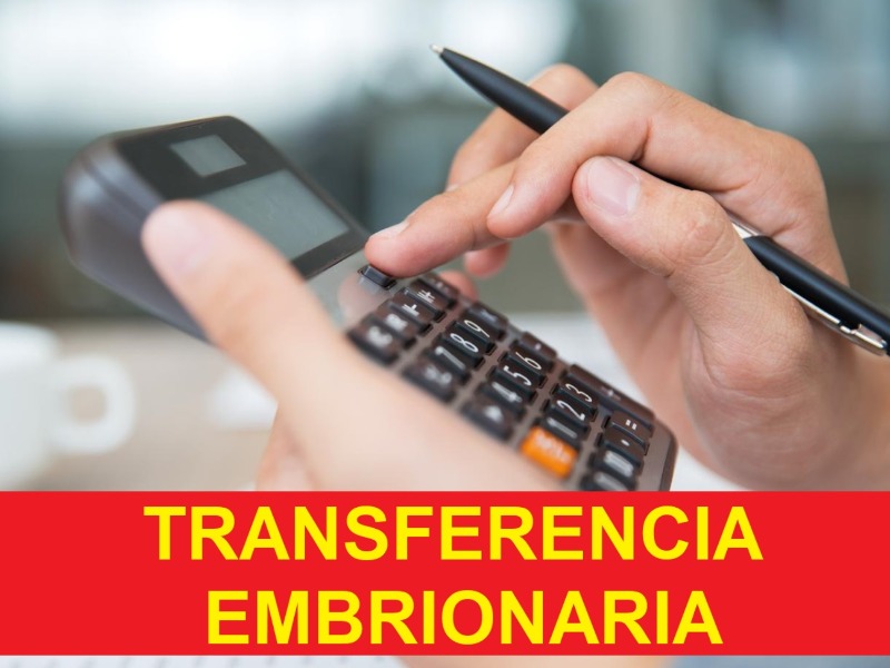 Costo de la Transferencia Embrionaria (MOET)