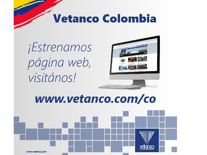 VETANCO suma a la web su filial de Colombia