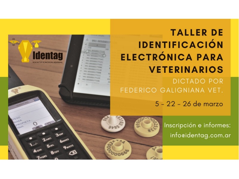 Taller de Identificación Electrónica para Veterinarios 