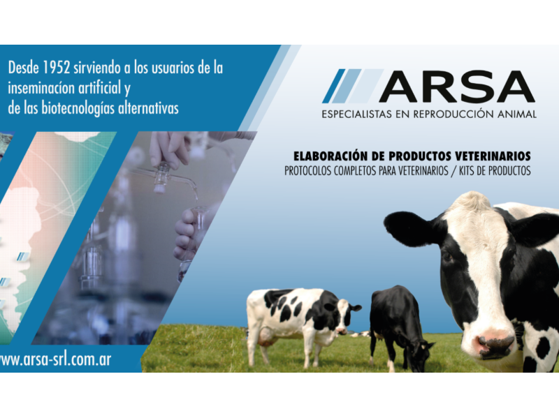 ARSA. Empresa argentina dedicada a la producción y comercialización de productos veterinarios.