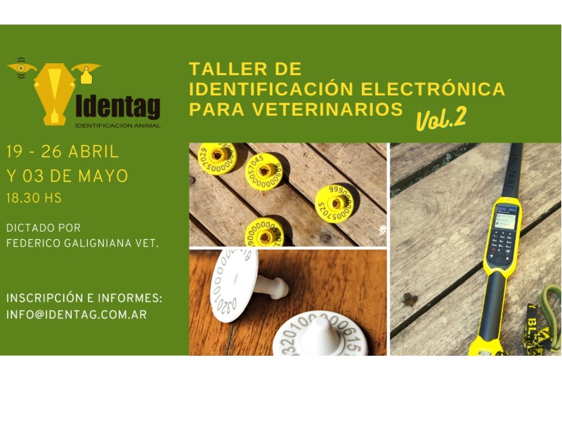 Taller de identificación electrónica para Veterinarios