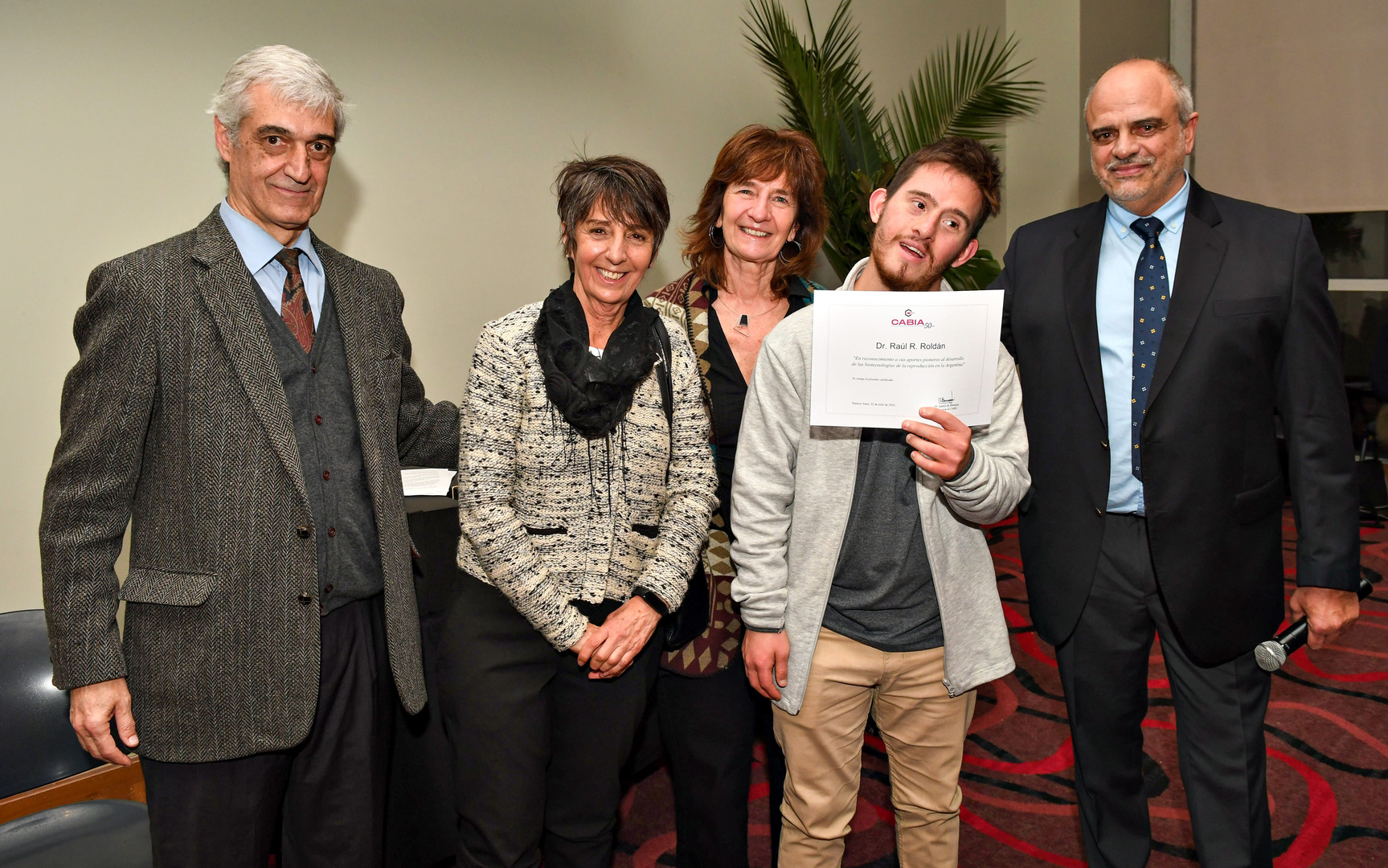 Reconocimiento de CABIA por el aporte al desarrollo y difusión de las biotecnologías reproductivas en la Argentina